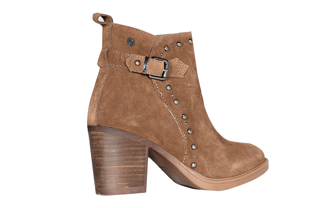 tronchetti marroni pelle