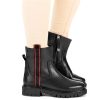 Stivaletti in vera pelle nera <br><b>Gioseppo</b>