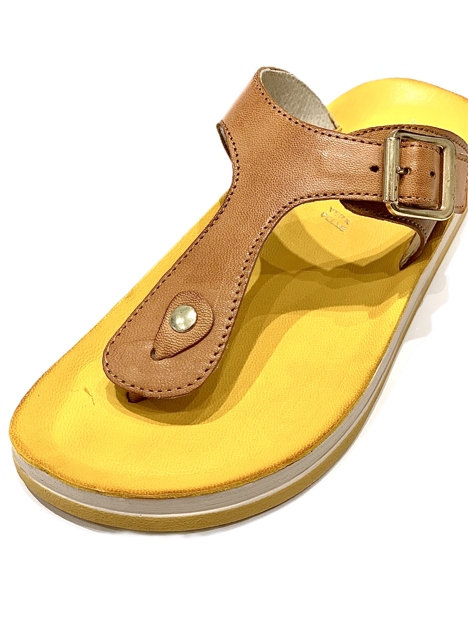Ciabatte Caprice 9-27206-42 In Vera Pelle | Larghezza G Per Massimo Comfort | Tacco 4 Cm | Colore Naturale