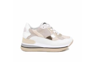 Sneakers Bianche con lacci Queen Helena Monique X25-2_WHITE scarpe per la donna sportive (1)