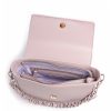Borsa con tracolla Valentino Lilla Linea Cognac
