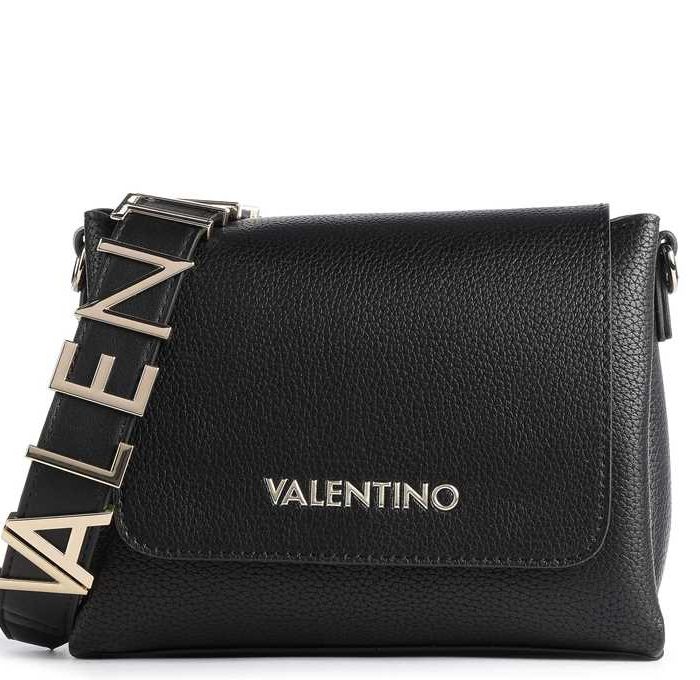 Borsa Valentino Nera a spalla Linea Alexia valentino bags alexia borsa a tracolla nero vbs5a806 (1)