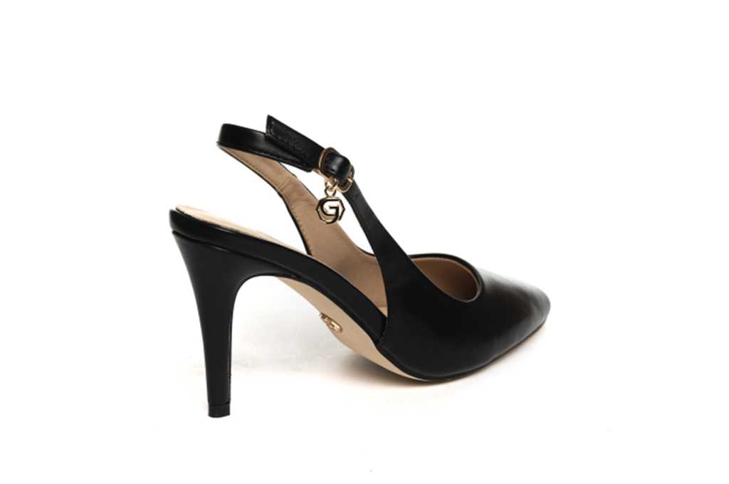 Slingback Nero Tacco 9 "Leila" - immagine 3