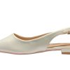 Slingback basse Vera Pelle Beige "Ashley" <br><b>Francesco Milano</b>