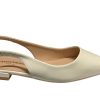 Slingback basse Vera Pelle Beige "Ashley" <br><b>Francesco Milano</b>
