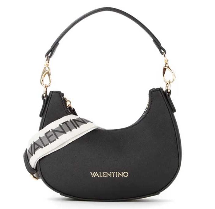 Borsa a spalla Nera Linea Zero Re