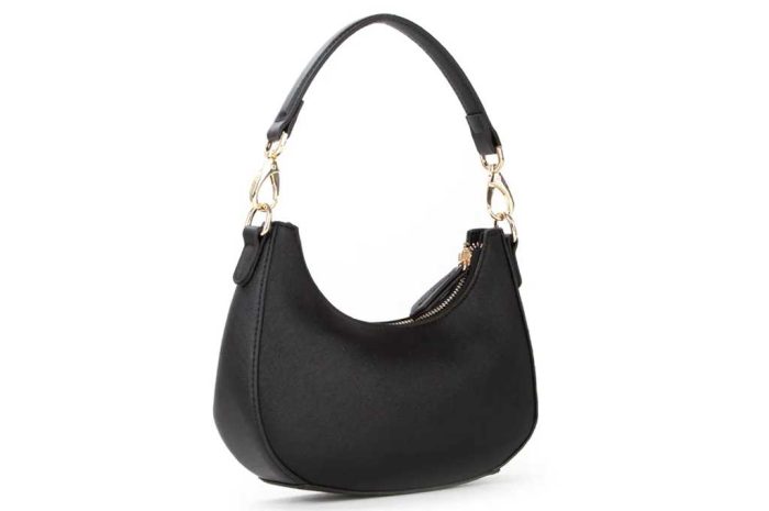 Borsa a spalla Nera Linea Zero Re <br><b>Valentino bags</b>