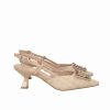 Slingback eleganti con accessorio Mavy