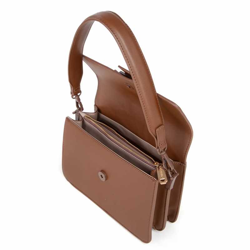 Borsa a spalla Valentino Linea Dejavu Re Marrone<br><b>Valentino bags</b> - immagine 4
