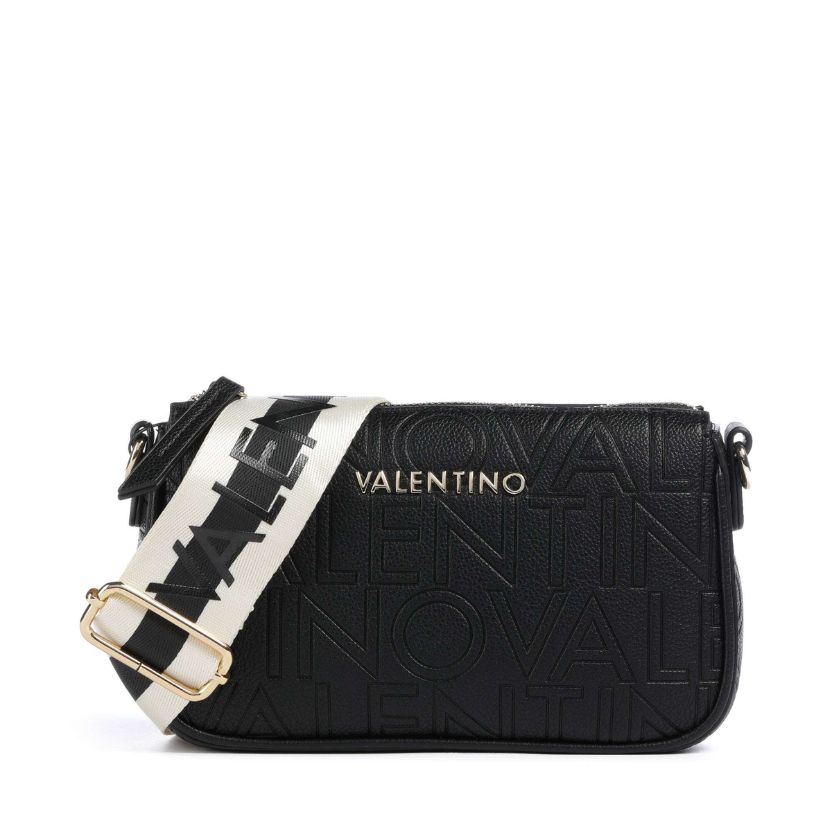 Borsa con Tracolla Linea Pansy Valentino Nera